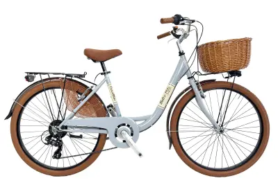 Mestno žensko kolo VENERE Dolce Vita by Canellini 26" – sivo