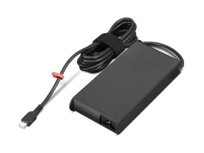 Napajlnik za prenosnik LENOVO ThinkPad Mobile Workstation 180W USB-C GaN Slim AC Adapter