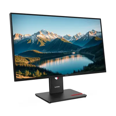 LENOVO ThinkVision T27Q-40 27inch IPS QHD 16:9 48Hz 350cd/m2 1500:1 6ms 3xUSB-A 1xUSB-C 1xUSB-B HDMI DP 99 sRGB eclipse black
