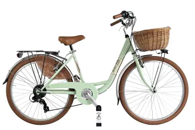 Mestno žensko kolo VENERE Dolce Vita by Canellini 26" – svetlo zelena