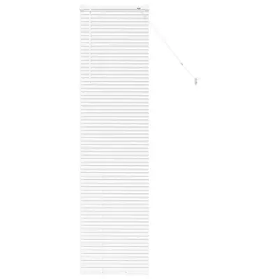 vidaXL Venecijanske žaluzije Bela 175 x 50 cm Aluminij