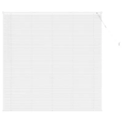 vidaXL Venecijanska žaluzija Prilagodljiva Bela 150 x 150 cm PVC