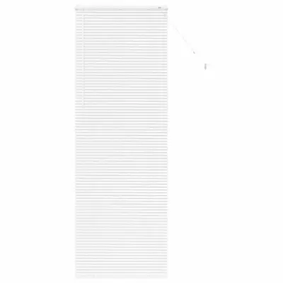 vidaXL Venecijanske žaluzije Bela 220 x 70 cm Aluminij