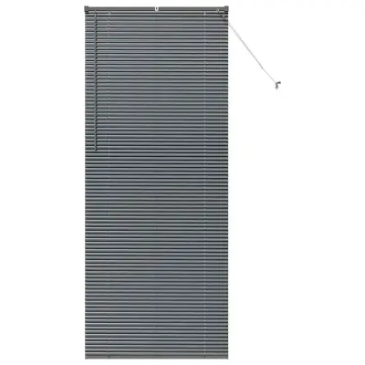 vidaXL Venecijanske žaluzije Temno siva 220 x 90 cm Aluminij
