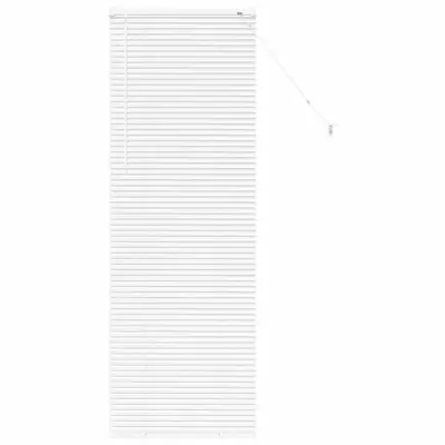 vidaXL Venecijanske žaluzije Bela 175 x 55 cm Aluminij