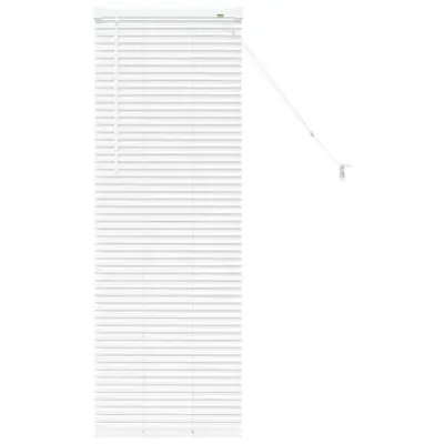 vidaXL Venecijanske žaluzije Bela 130 x 40 cm Aluminij