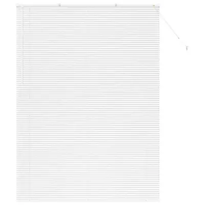 vidaXL Venecijanske žaluzije Bela 220 x 160 cm Aluminij