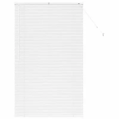 vidaXL Venecijanske žaluzije Bela 175 x 105 cm Aluminij