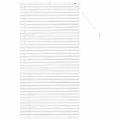 vidaXL Venecijanske žaluzije Bela 175 x 85 cm Aluminij