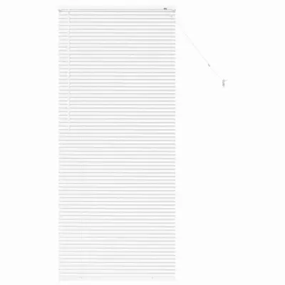 vidaXL Venecijanske žaluzije Bela 175 x 75 cm Aluminij