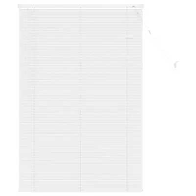 vidaXL Venecijanska žaluzija Prilagodljiva Bela 150 x 70 cm PVC