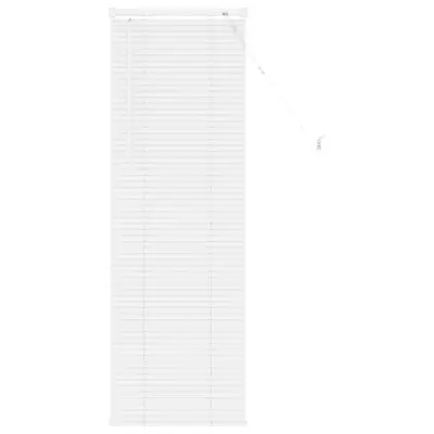vidaXL Venecijanska žaluzija Prilagodljiva Bela 150 x 40 cm PVC