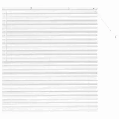 vidaXL Venecijanske žaluzije Bela 175 x 160 cm Aluminij