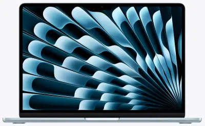 13-inch MacBook Air: Apple M5 chip with 10‑core CPU and 8‑core GPU, 16GB, 512GB SSD - Sky Blue