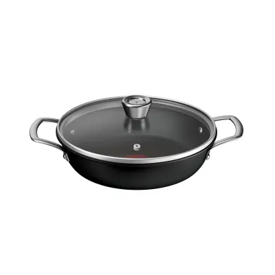 Nizka posoda TEFAL Excellence+, z ročajema in pokrovom, G3308802