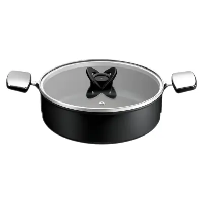 Globoka ponev s pokrovom TEFAL Excellence+ G3307053 , 24 cm
