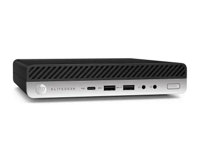 Obnovljeno - znaki rabe - Računalnik HP Elitedesk 800 G5 DM - Lan Port Defective / i5 / RAM 8 GB / SSD Disk