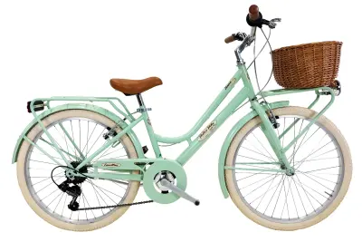 Dekliško kolo ROMA 6v Dolce Vita by Canellini 24" – svetlo zelena
