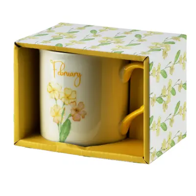 Skodelica porcelan AFFEKDESIGN MY MONDEX LUTY 8,7x9cm rumena 1 kos