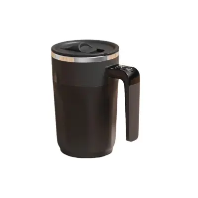 Self-Stirring Travel Coffee Mug 400ML z zaslonom temperature Black