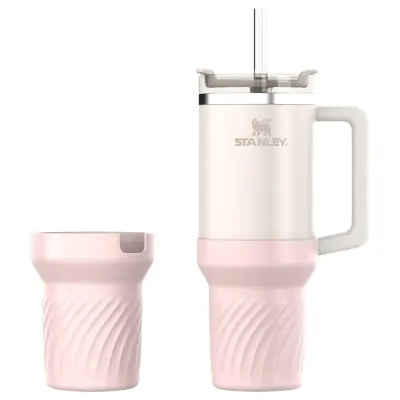 Silikonski rokav Stanley 40oz - Zaščitite svojo skodelico Pink