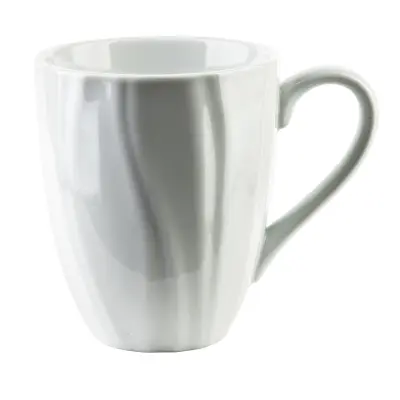 Skodelica porcelan Mondex BASIC 9,5x13,5x11 cm bela 1 kos