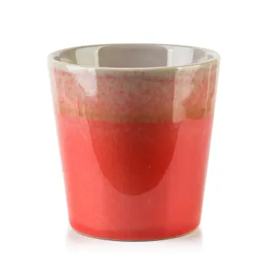 Skodelica keramika Basic Nature Kubek 8,5x6,5x8,5 cm rdeča 1 kos