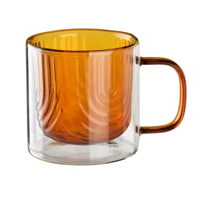 Skodelica steklo Peter Honey Kubek 9x13x9 cm miodna 1 kos