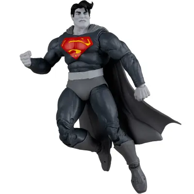 Figurica Superman / The Dark Knight Returns (črno-bela izdaja) akcijski lik z zlato oznako