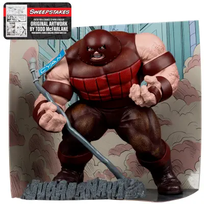 Figurica Marvel The Juggernaut 1:10th Scale Collectible with Scene McFarlane Toys