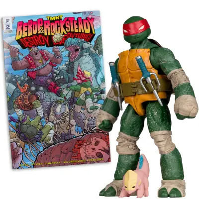 Figurica Teenage Mutant Ninja Turtles (Page Punchers) Raphael 5-palčna akcijsko figurica s stripom McFarlane Toys