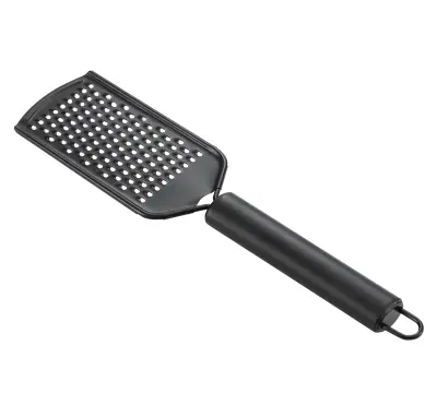 Strgalo iz nerjavečega jekla Modern Kitchen 24x5,5 cm črno 1 kos