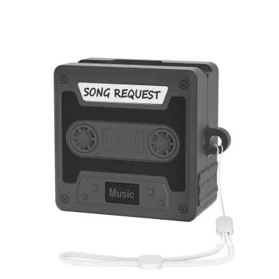 Silicone Protective Case for Samsung Galaxy Buds4 – Soft Shock-Absorbent Cover Black