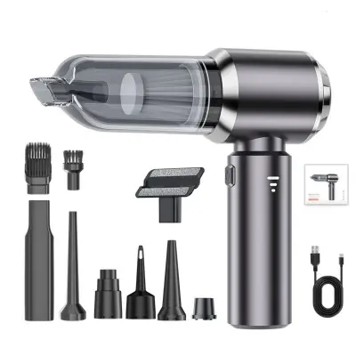 Brezžični brezkrtačni avto sesalnik, Type-C, 16000Pa, 6000mAh