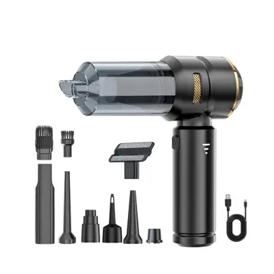 Prenosni brezkrtačni avto sesalnik z Type-C polnjenjem