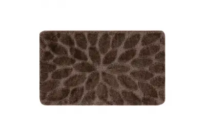 Kopalniška preproga SUPREME STONES, kamni, nedrseča, mehka - rjava 50x80 cm