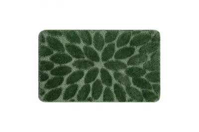 Kopalniška preproga SUPREME STONES, kamni, nedrseča, mehka - zelena 60x100 cm