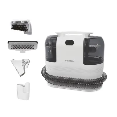 PRIXTON Sesalnik za Oblazinjeno Pohištvo in Preproge AquaClean, 500 W, Nastavljivo Pršenje, Kompaktna Zasnova, Dvojni depozit