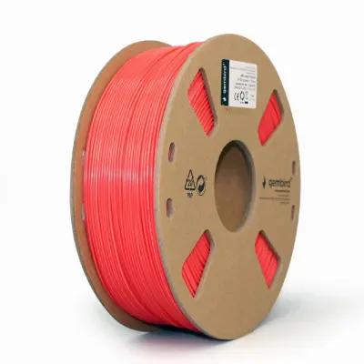 3D filament  3DP-ABS1.75-01-FR ABS 1.75mm 1kg plemensko rdeča