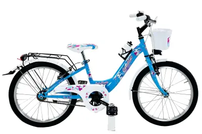 Otroško kolo za deklice BABY BUNNY 20" – modro