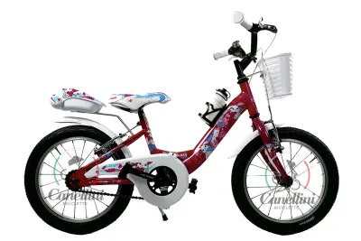 Otroško kolo za deklice BABY BUNNY 16" – fuksija