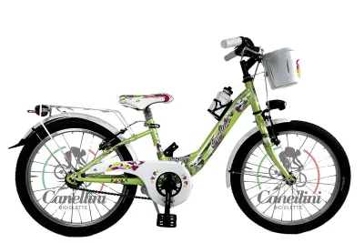 Otroško kolo za deklice BABY BUNNY 20" – svetlo zelena