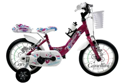 Otroško kolo za deklice BABY BUNNY 14" – fuksija