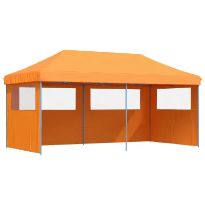 vidaXL Zabavni šotor Oranžna 292 x 580 x 315 cm Oxford tkanina