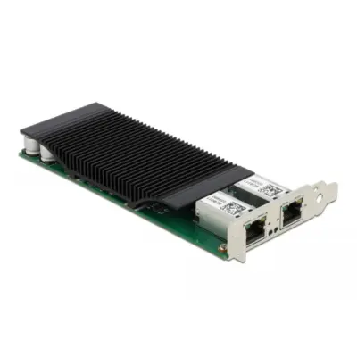Mrežna kartica PCIe 2xLAN RJ45 100/1000 Delock low profile PoE+ (88500)