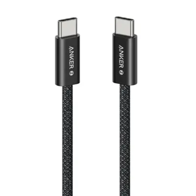 Kabel ANKER ZOLO, USB-C - USB-C, 240 W, 1 m, črn