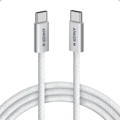 Kabel ANKER ZOLO, USB-C - USB-C, 240 W, 1,8 m, bel