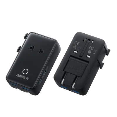 Potovalni adapter ANKER NANO, 5V1, 20 W, črn