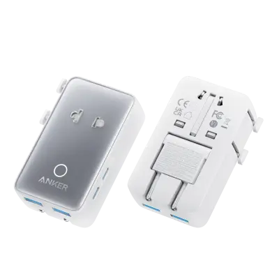 Potovalni adapter ANKER NANO, 5V1, 20 W, bel