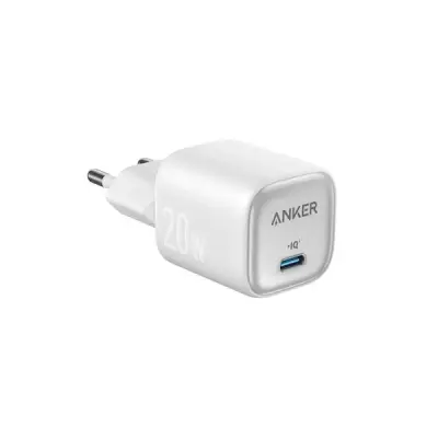Adapter ANKER, USB-C, 20 W,, bel